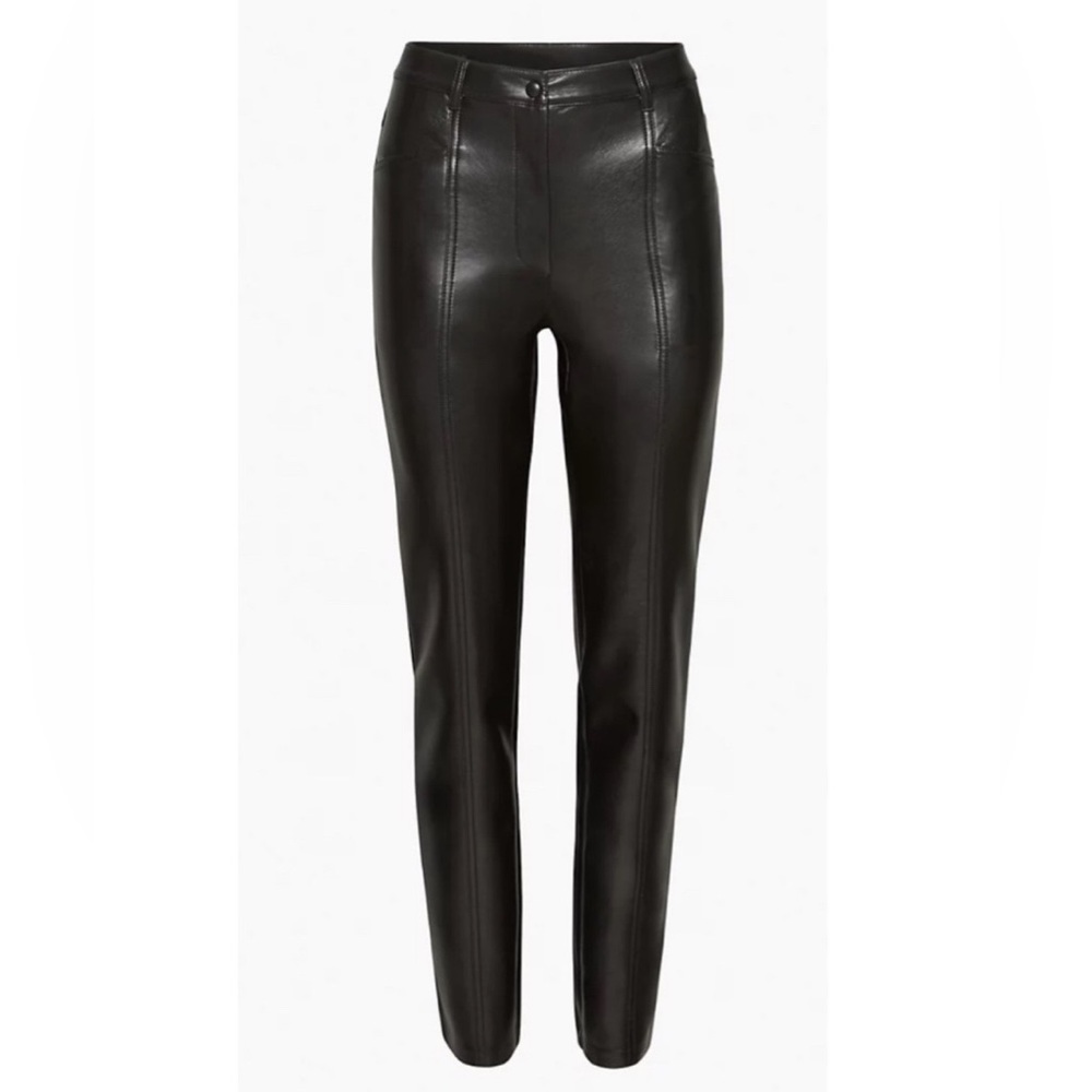 Aritzia Wilfred vegan leather pants
